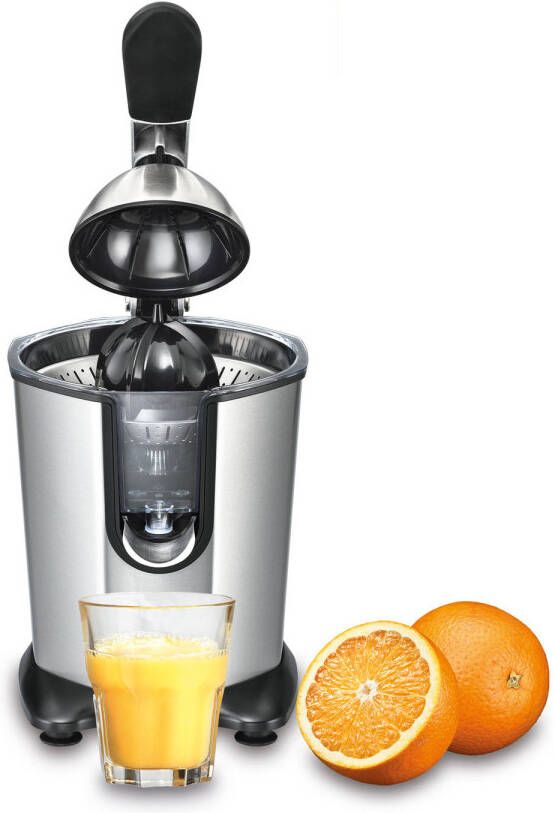Solis Citrus Juicer 8453 Citruspers Sinaasappelpers Zilver online kopen
