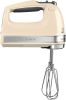 KitchenAid Handmixer 5KHM9212EAC ALMOND CREAM 9 niveaus online kopen