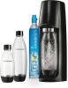Sodastream Spirit incl. 3 herbruikbare literflessen en 60L CO2 cilinder Waterkan Zwart online kopen