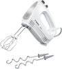 BOSCH Handmixer CleverMixx MFQ24200 inclusief edelstalen turbogarde en edelstalen deeghaken, 4 snelheidsinstellingen, licht en ergonomisch, wit/zilver online kopen